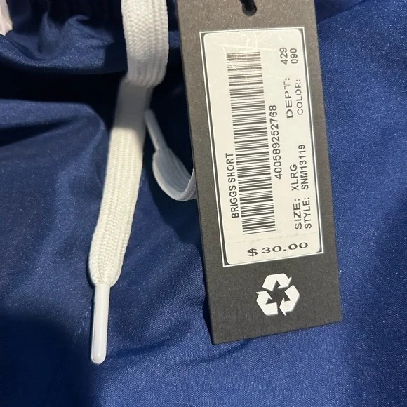 MEN'S SONNETI LONDON COLORBLOCKED SWIM SHORTS - Picture 2 of 4